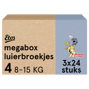 Etos Woezel & Pip Luierbroekjes Maxi Maat 4 8-15 kg Megabox 72 stuks